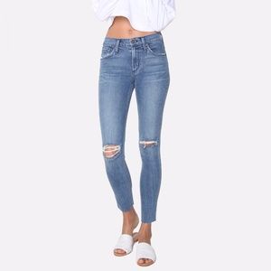 RAG & BONE Distressed Skinny Jeans 26 Capistrano